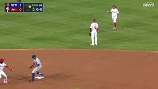 NYM@PHI: Grandy gets double after Herrera's misplay