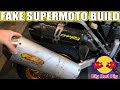 Fake Carbon - XR650R Supermoto Build 10