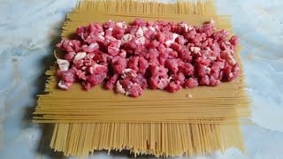 Spaghetti Meat Recipe | Pasta Frying Method | Kitchen & Remedy | YouTube Kitchen