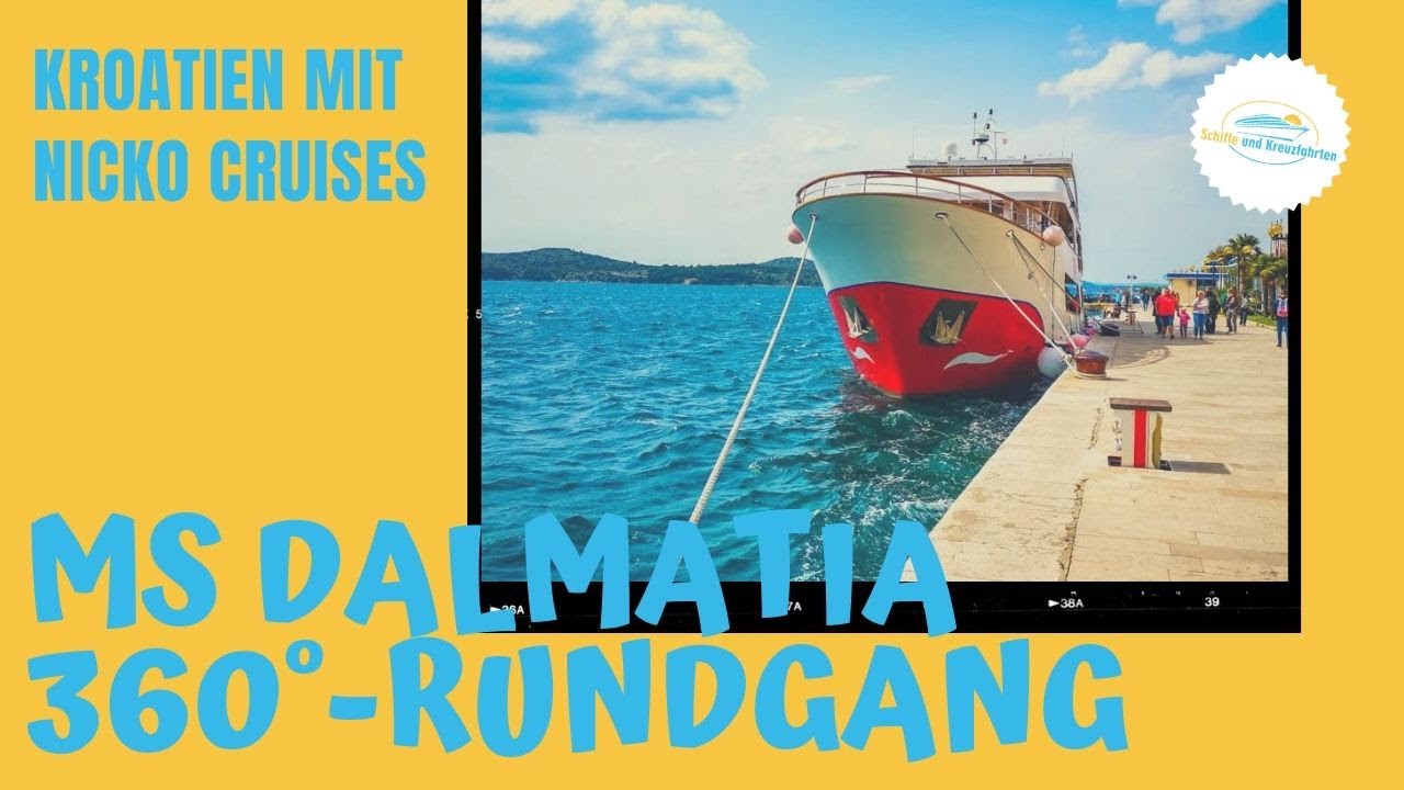 Ms Dalmatia 360 Rundgang Youtube