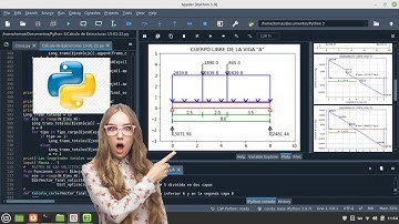 Ejemplo Python. Design of concret beam with Python. Example Python in Civil Engineering