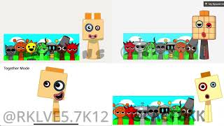 Sprunki Oc 22 From Numberblocks Quadparison
