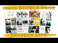 12x12 Double Page Project Life Process | Week 3