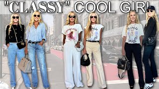 How to Achieve 'Classy' Cool Girl Style with These 5 Fall 2023 Outfits