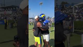 AD 🤝 DA #rams #shorts AD 🤝 DA #rams #shorts