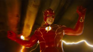 Young Flash (DCEU) Powers and Fight Scenes - The Flash (2023) Part 1