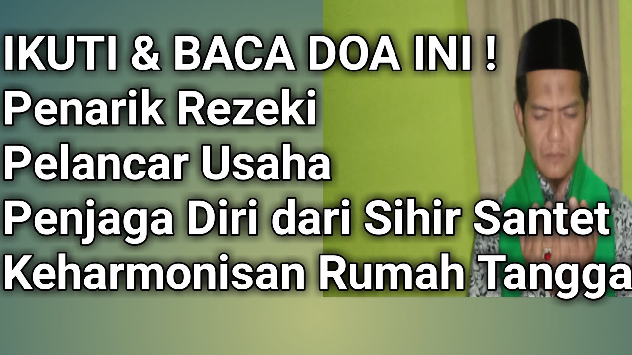 Amalan Doa Penarik Rezeki Dari Segala Penjuru