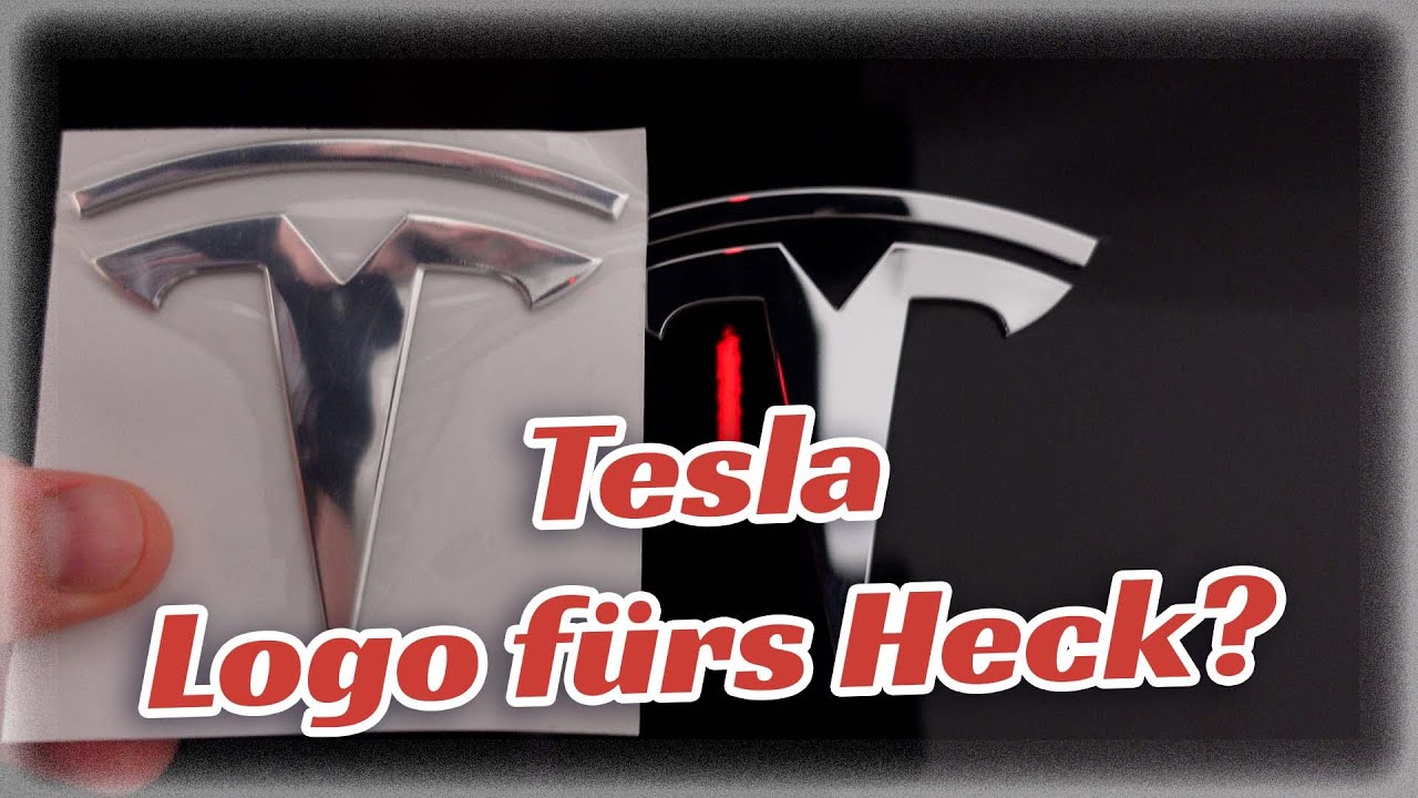 Tesla Logo Aufkleber für das Heck? 