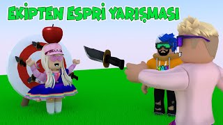 EKİPTEN ESPRİ PATLATMA YARIŞMASI | ROBLOX MURDER MYSTERY