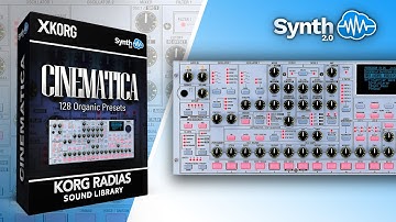 KORG RADIAS ♫ 128 Custom Sounds ► CINEMATICA SOUND BANK