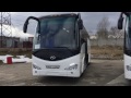 Китайский Туристический автобус King Long XMQ 6127 C обзор по кругу