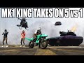 Worlds best oppressor mk1 player takes on a 5vs1