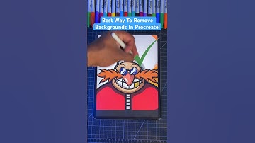 Best Way To Remove Backgrounds! 😍 | Procreate #art #drawing #shorts