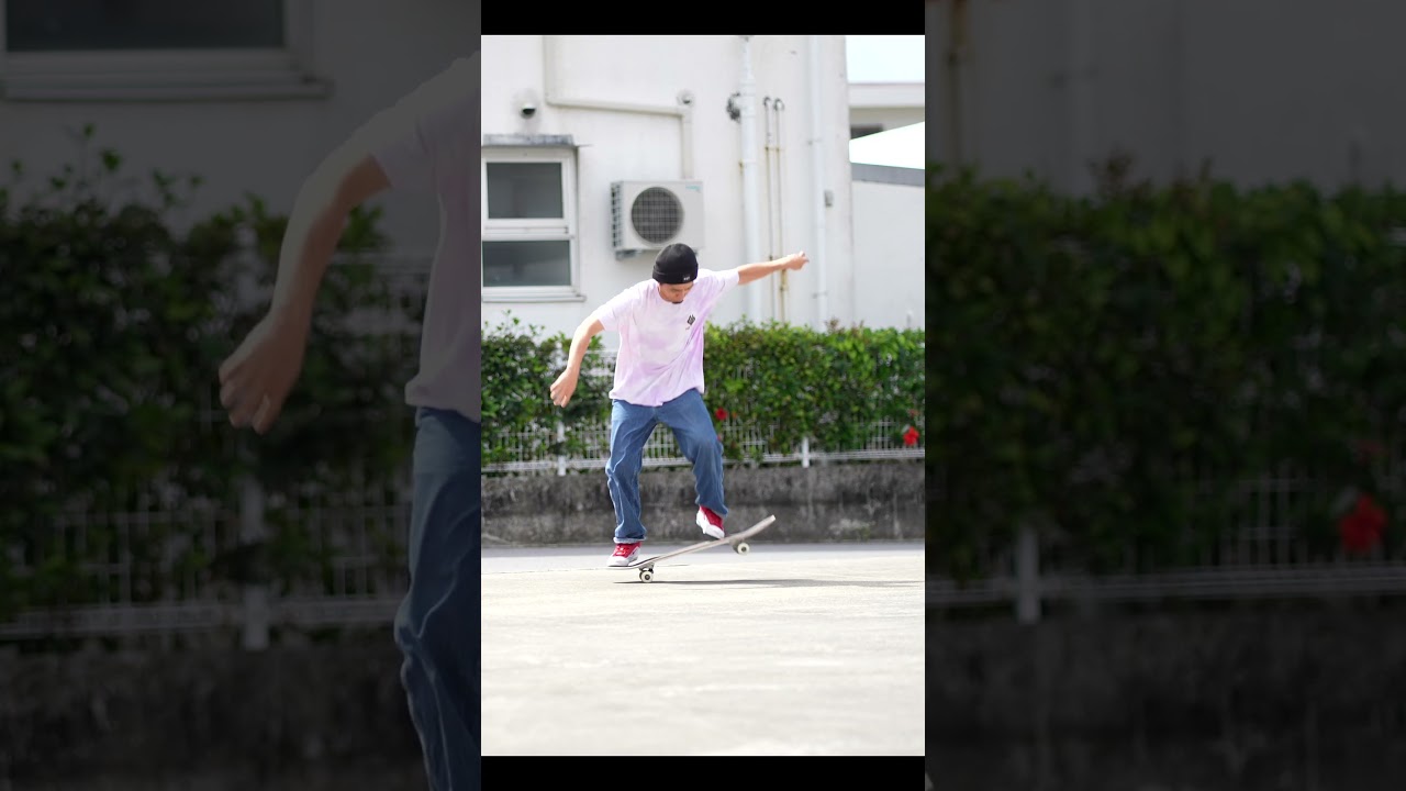 【skateboard】オーリーの調子が悪くなった時に意識すること #shorts