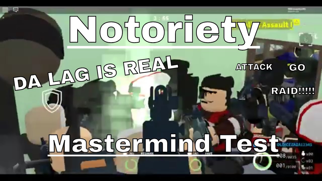 Roblox Notoriety Mastermind Skill Gameplay Youtube - noteriety roblox no wall hack