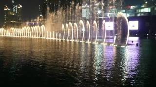 Burj Khalifa Fountains 4K