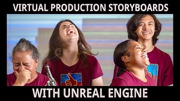 Virtual production storyboards with Unreal Engine and MetaHumans