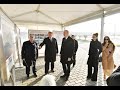 President and First Lady took part in opening of Central Boulevard street in Baku White City