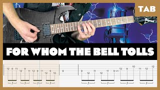 Metallica - For Whom the Bell Tolls - Guitar Tab | Lesson | Cover | Tutorial