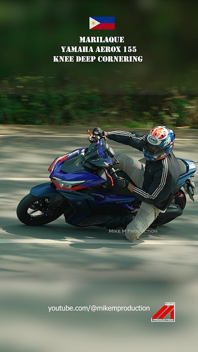 Yamaha Aerox 155 V3 Cornering #shorts #shortvideo #motorcycle #scooter #foryou #fyp #viralvideo #fy