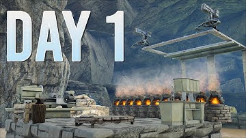 Claiming Carno Cave SOLO Day 1 - ARK PvP