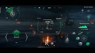 Random T2 Round In Modern Warships