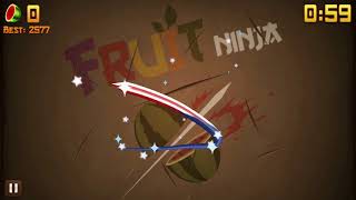 Fruit Ninja Episode 2 16 Fruit Combo