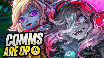 ARE COMMS OP IN SOLO QUEUE? This Game Proves It...