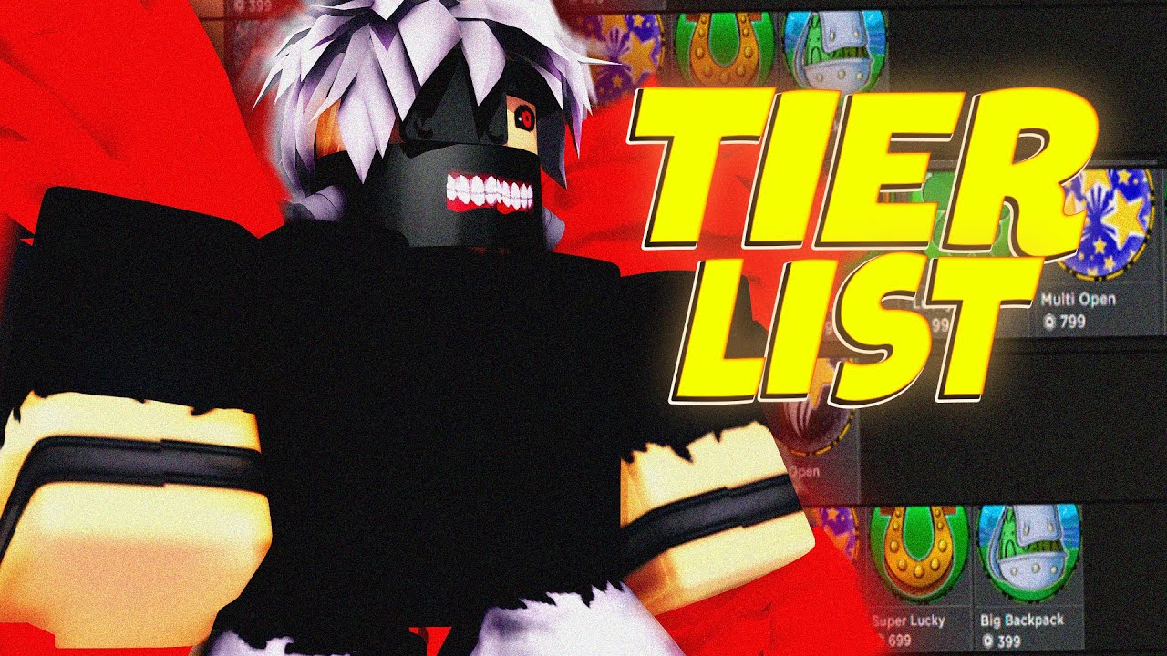 TIER LIST DAS MELHORES GAMEPASSES DO ANIME FIGHTERS! - ROBLOX 