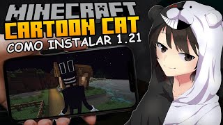 How to download the Cartoon Cat mod for Minecraft 1.21 MCPE on mobile. screenshot 3