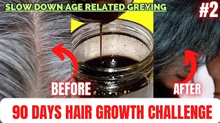 यह *HomeMade Oil* बालों को इतना काला कर दोगी बाहर की हेयर डाई भूल जाओगे। How to cure grey/White Hair