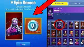 How To Unlock The *SECRET* Galaxy Skin In Fortnite! Fortnite *NEW* $900 Galaxy Skin Started Pack!