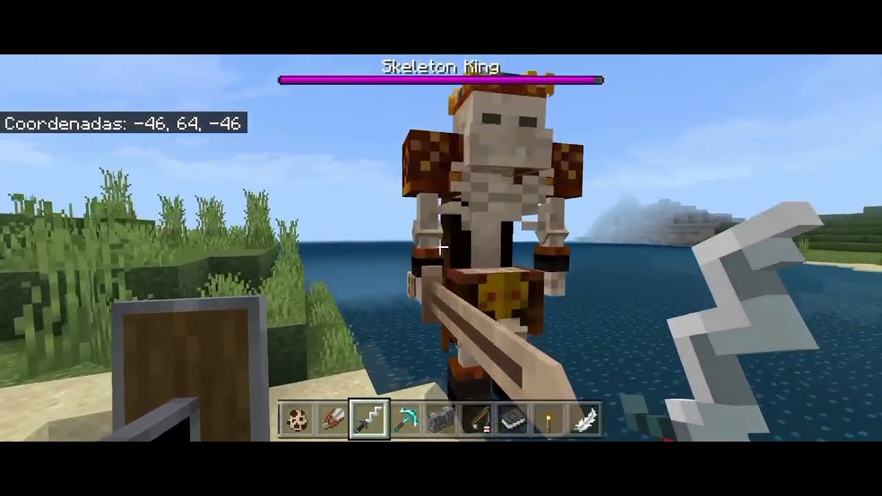 Jefes Mod Minecraft MINECRAFT BEDROCK Probando mods de jefes - YouTube
