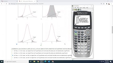Conducting paired differences T-test on TI 84