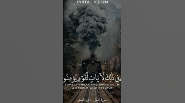 صوت 😭😭يريح قلبك القارئ ناصر القطامي سورة النحل