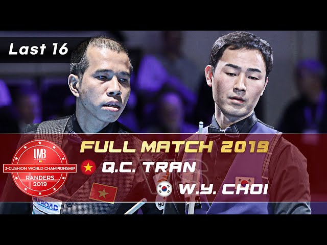 Last 16 - Quyet Chien TRAN vs Wan Young CHOI (72nd World Championship 3-Cushion) class=