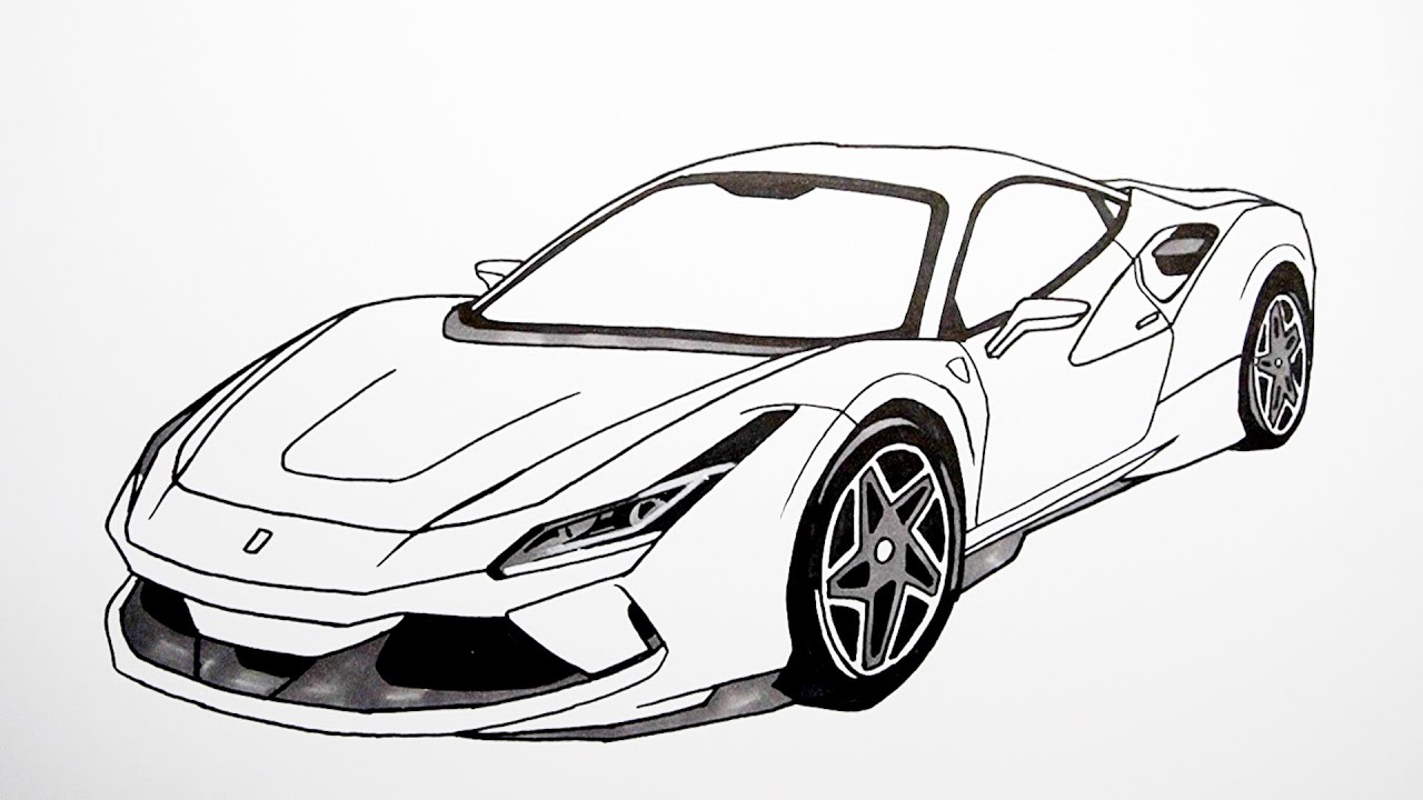 Ferrari Drawing