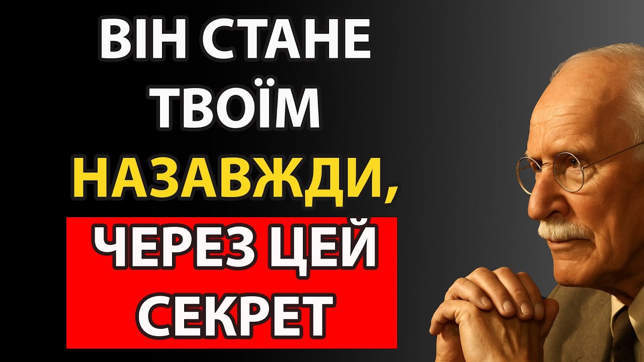 Дізнайся про секрет, що змінить його почуття і він вже не зможе без тебе | Карл Юнг