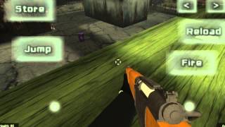 Zombie Exterminator 3d shooter free game for android by free amazing sound apps video demo horro sca screenshot 1