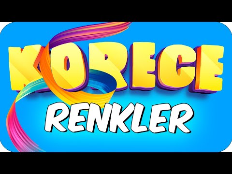 Korece Renkler✨