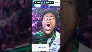 ISHOWSPEED celebrated MEXICO GOAL #clips #stream #ishowspeed #fifa