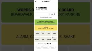 NYT Connections - 1013 Today Answer  | March 20, 2026