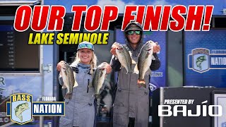 Our BEST Finish on LAKE SEMINOLE!!!  Florida Bass Nation High School 2023