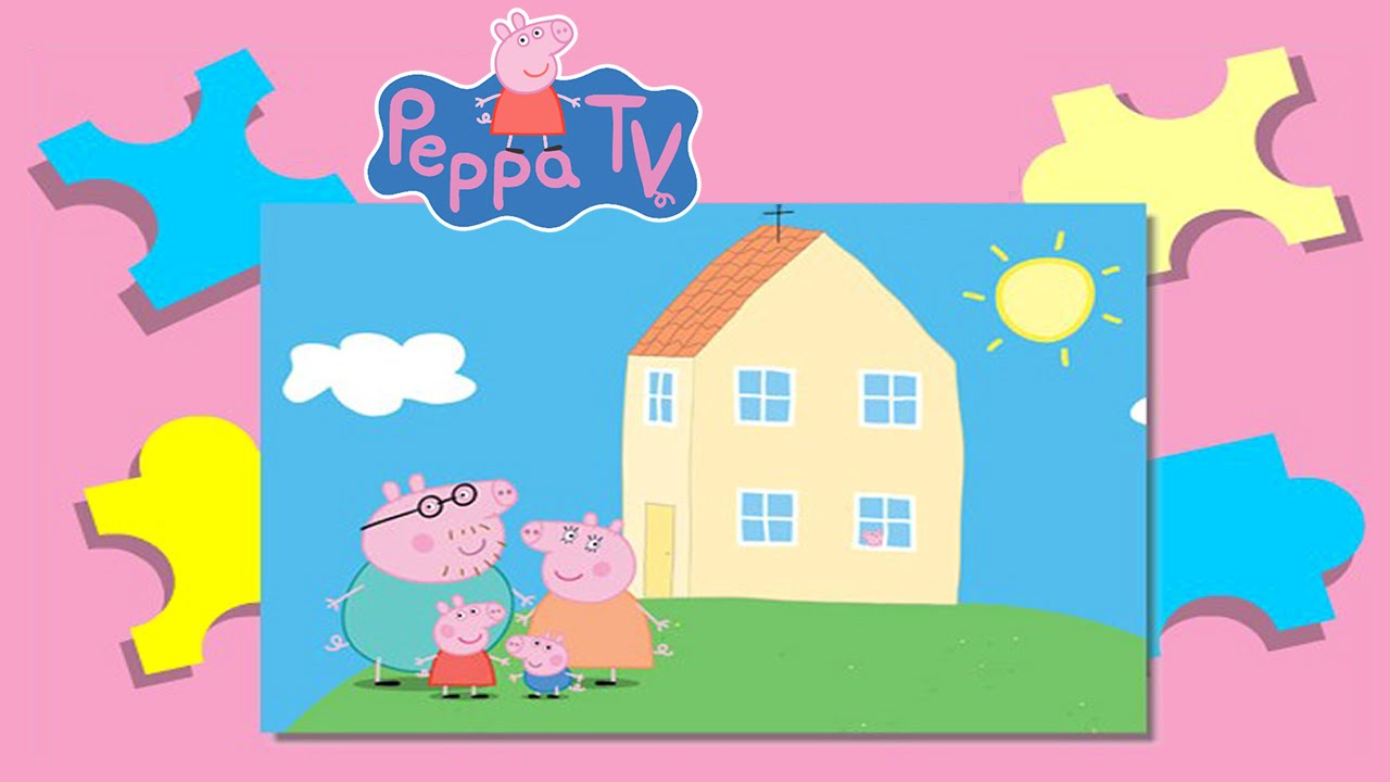 LA CASA DE PEPPA PIG - Monta tu puzzle online 