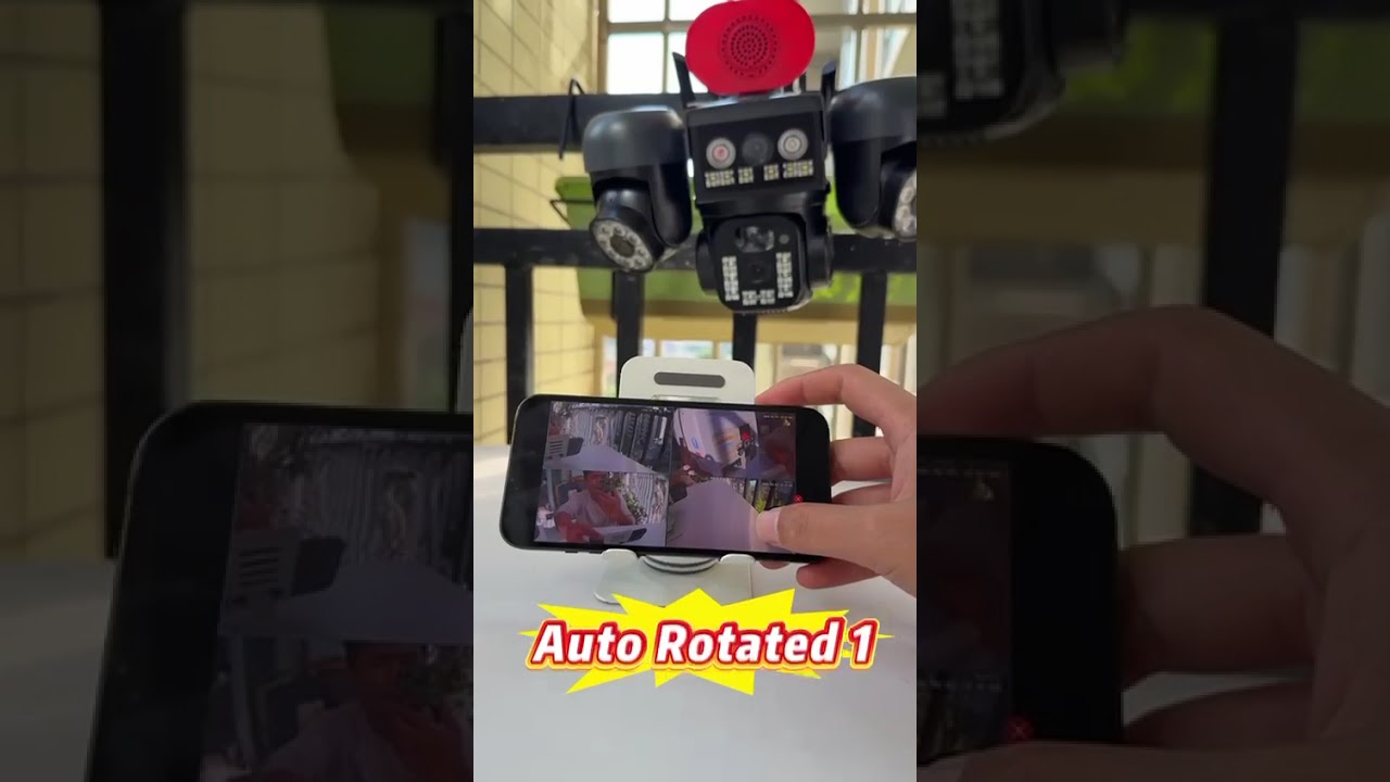 4 Lens 4g/E Sim Ai Solar Camera Ultra Hd