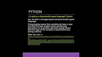 Tech Mahindra Python Interview Questions and Answers - #shorts #python #pythoniqa #pythoniq
