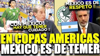 PRENSA DE ARGENTINA ELOGIA A MEXICO !! EN COPAS AMERICA MEXICO ES DE TEMER ! SON MEJORES QUE URUGUAY