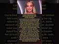 Carrie Underwood's new hair makes her look completely different #shorts