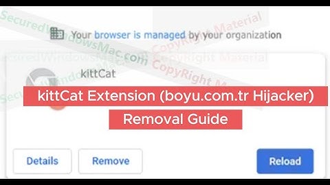 kittCat Extension (Boyu.com.tr Hijacker) Removal Guide - Learn to get rid of kittCat hijacker