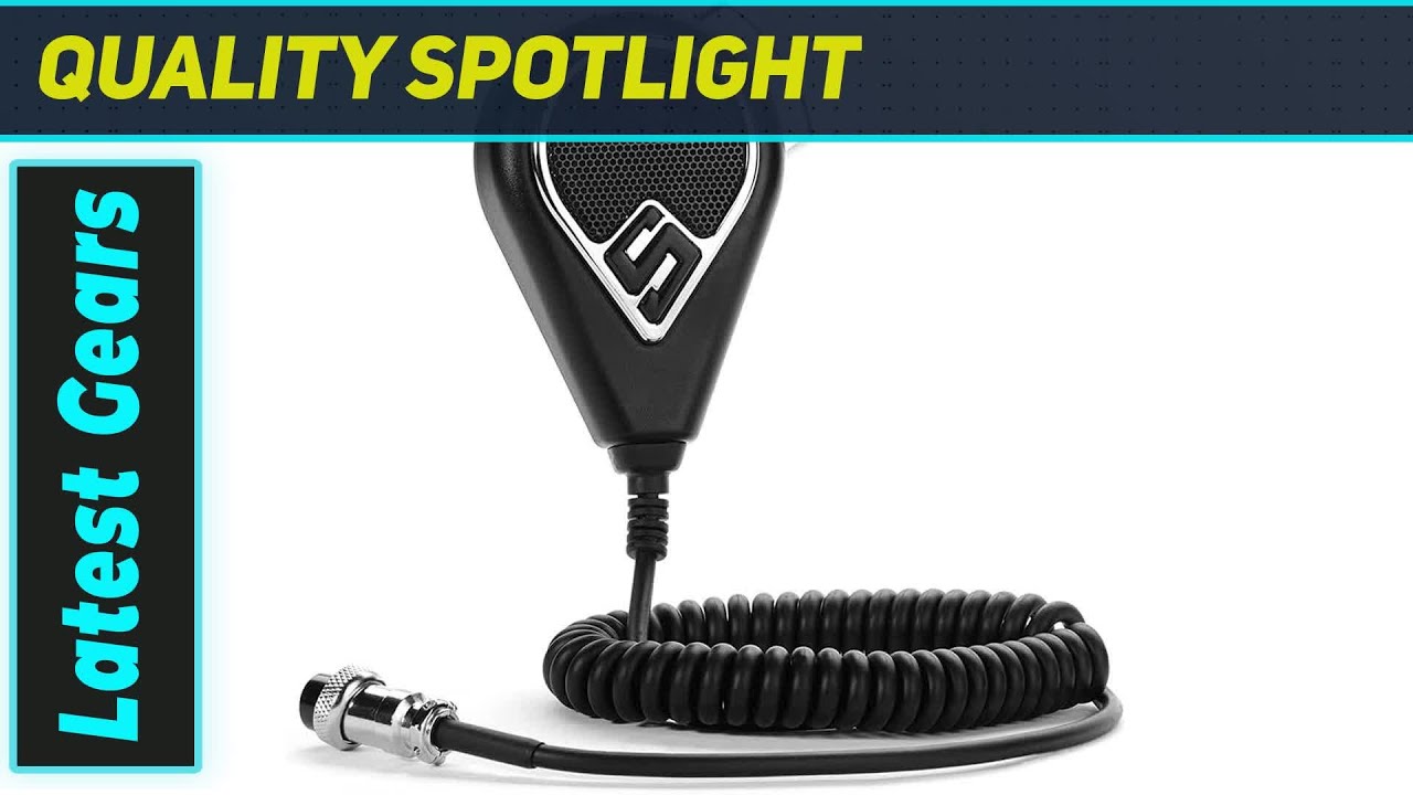 Stryker SR-65BC: The Ultimate CB Mic for Crystal Clear Audio